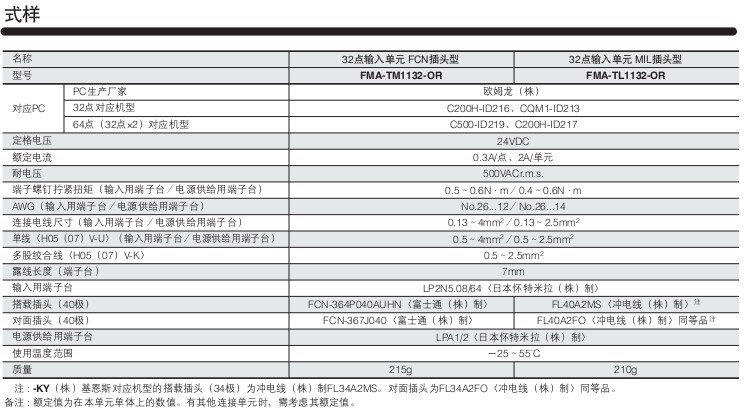 小金井（KOGANEI）PC配線系統(tǒng)（32點輸入輸出單元）