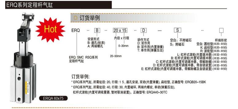 ERQ 系列定程桿氣缸