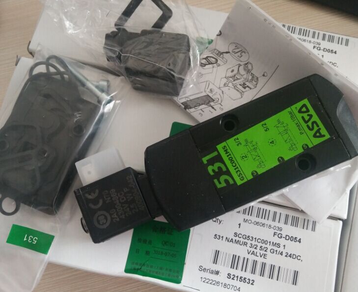 ASCO電磁閥SCG531C001MS DC24V